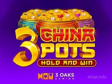 3 China Pots